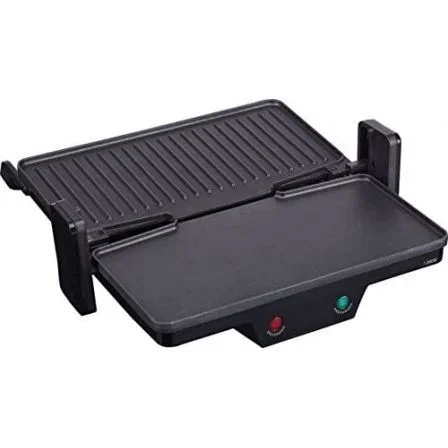 Jata Grill de Asar Doble GR266 1000W 3 en 1 con Placas Mixtas
